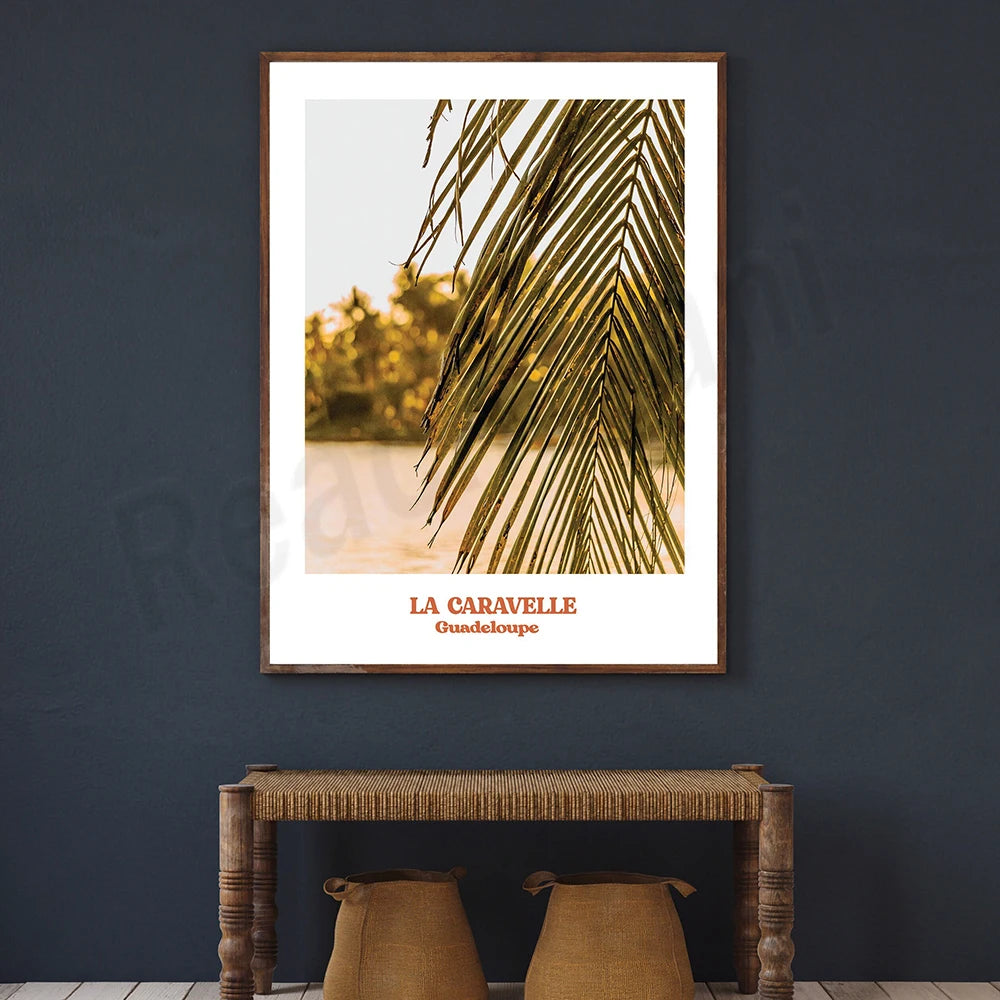 affiche poster ville Guadeloupe