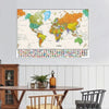 affiche poster carte du monde grand format-Affiche- affiches-posters.fr