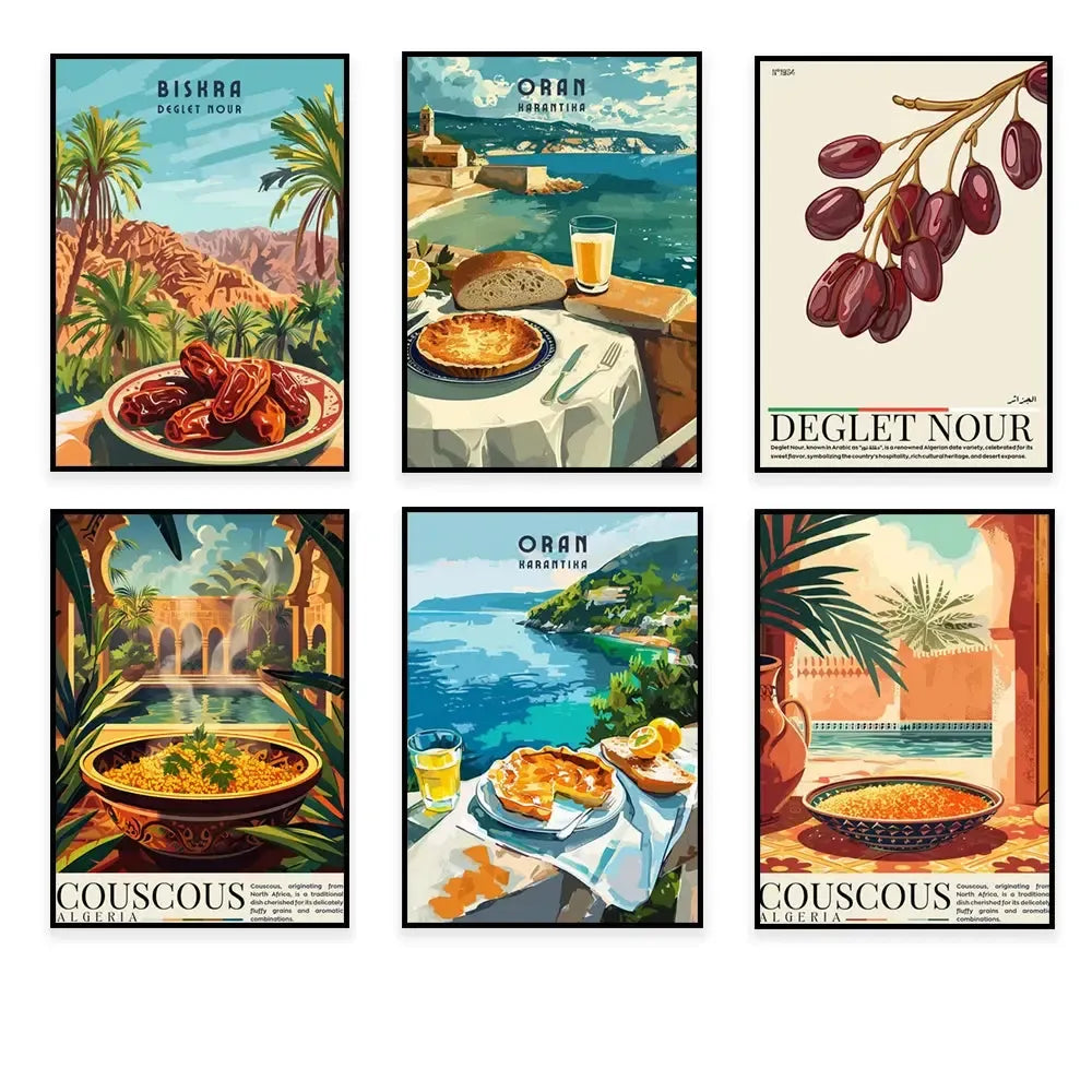 affiche poster cuisine africaine-Affiche- affiches-posters.fr