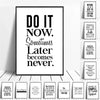affiche poster noir et blanc citation-Affiche- affiches-posters.fr