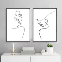 Thumbnail for affiche poster noir et blanc design portrait-Affiche- affiches-posters.fr
