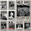 affiche poster noir et blanc jazz-Affiche- affiches-posters.fr