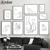 affiche poster noir et blanc moderne-Affiche- affiches-posters.fr