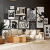 affiche poster noir et blanc scandinave-Affiche- affiches-posters.fr