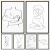 affiche poster sensuelle couple noir et blanc-Affiche- affiches-posters.fr