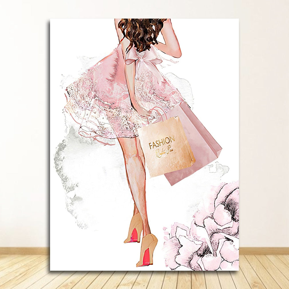 Affiche Femme Fashion