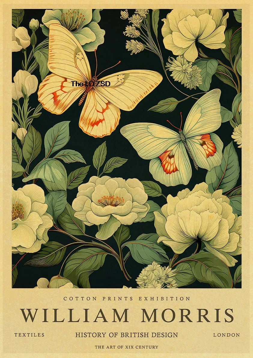 affiche poster nature vintage