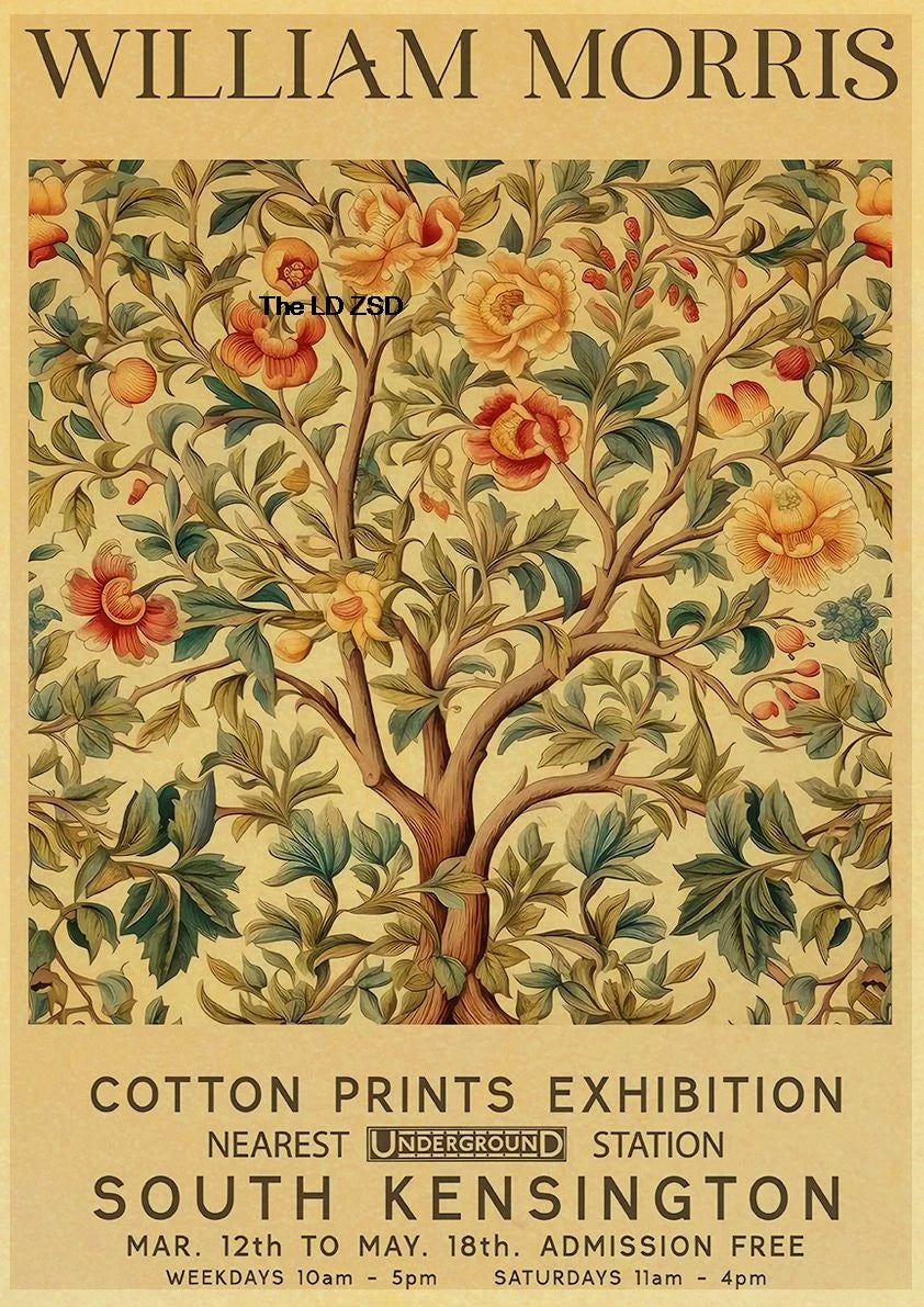 affiche poster nature vintage