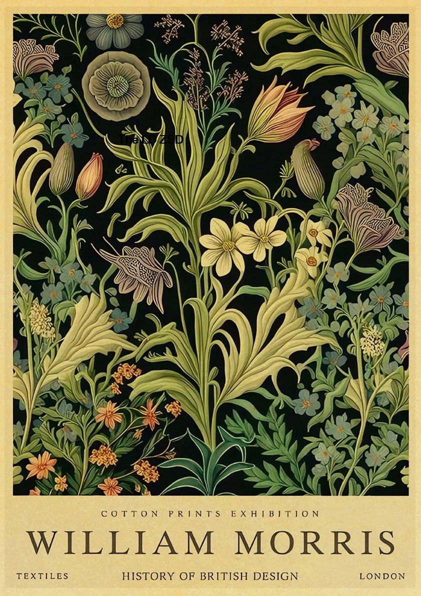affiche poster nature vintage