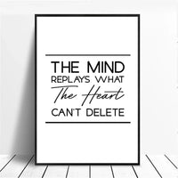 Thumbnail for affiche poster noir et blanc citation
