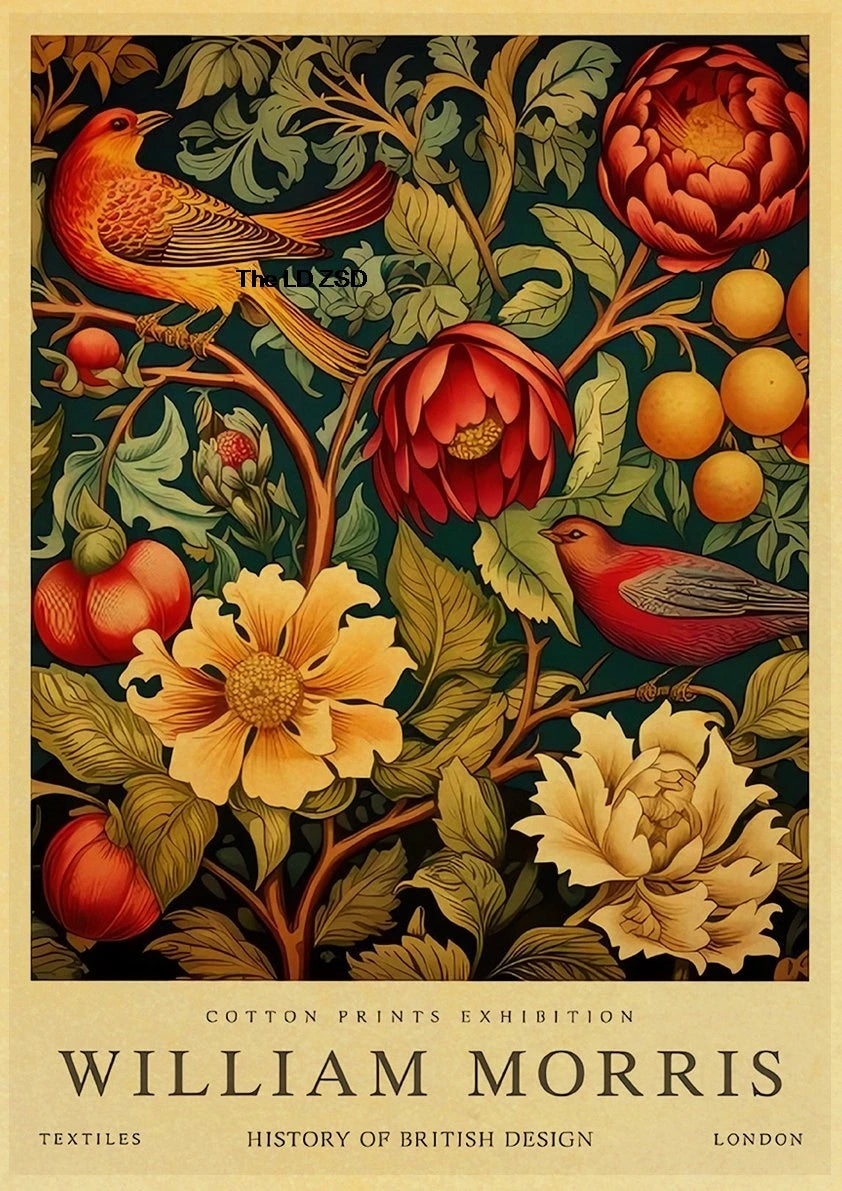 affiche poster nature vintage