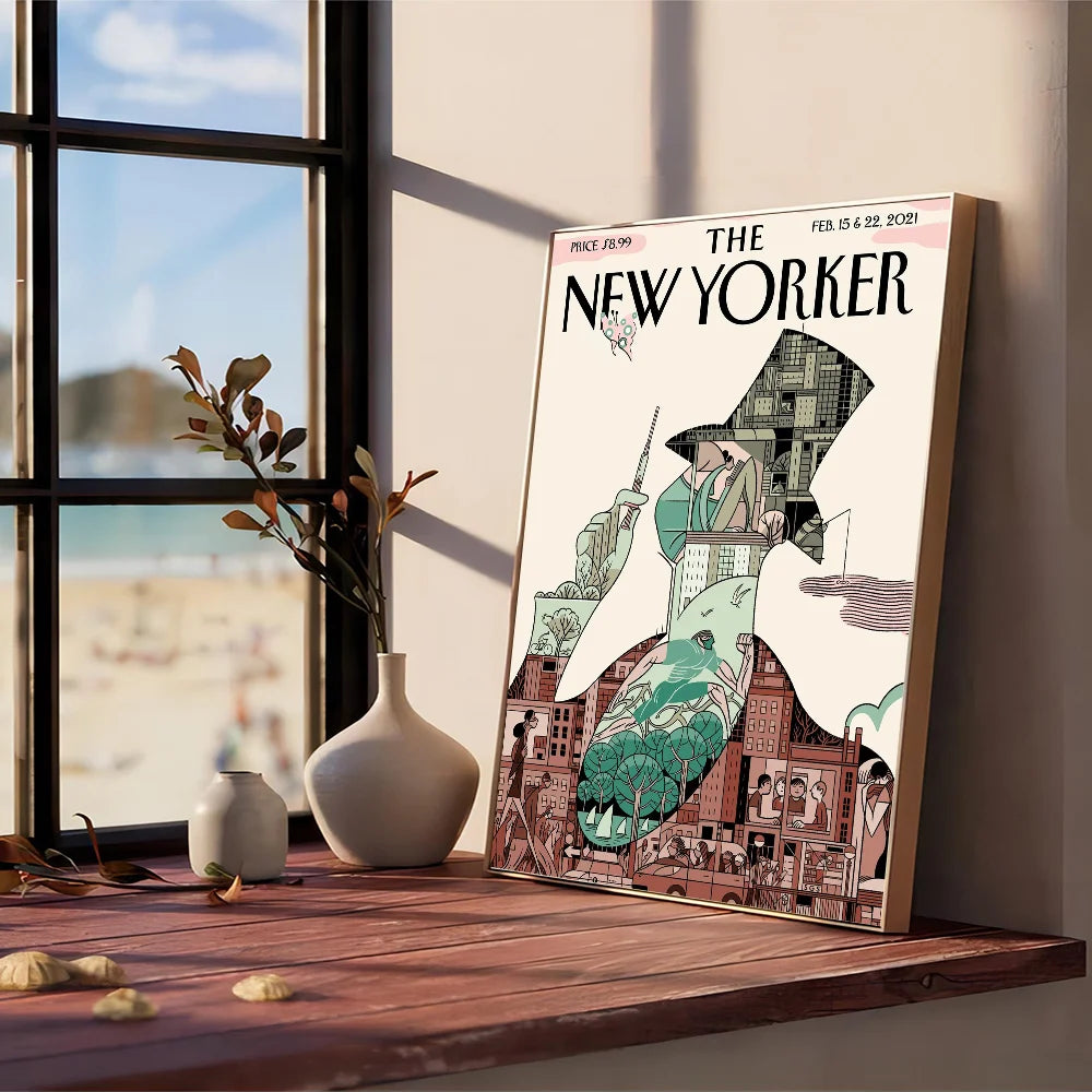 affiche poster retro New York