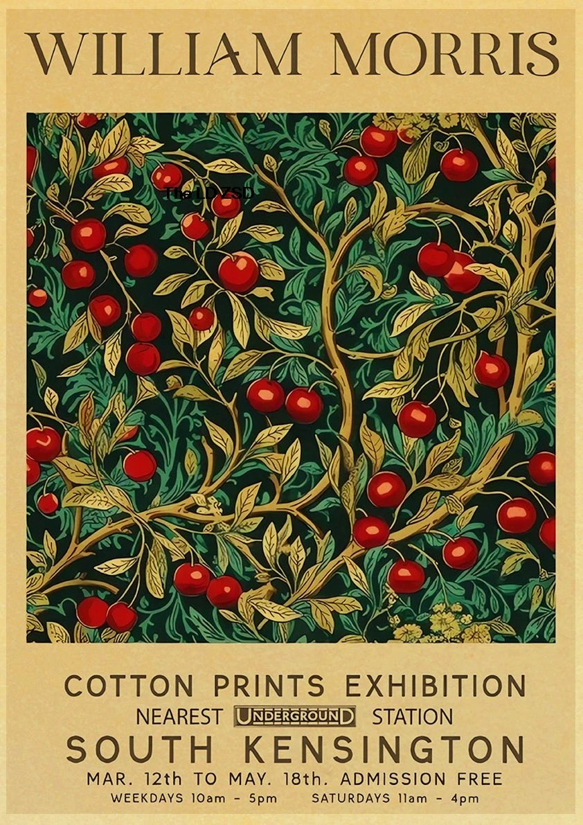 affiche poster nature vintage