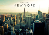Thumbnail for affiche poster New York paysage