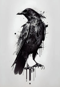 Thumbnail for affiche poster noir et blanc arbre