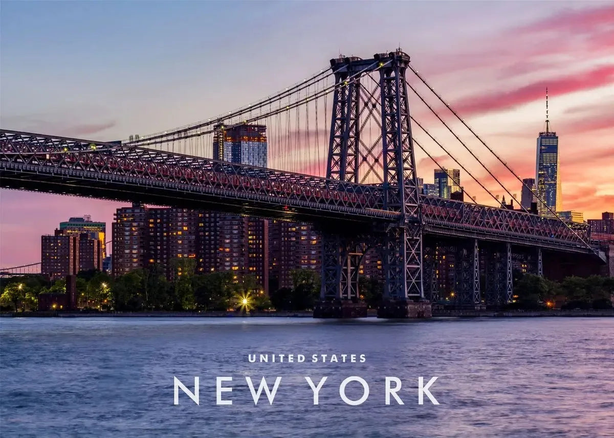 affiche poster New York paysage