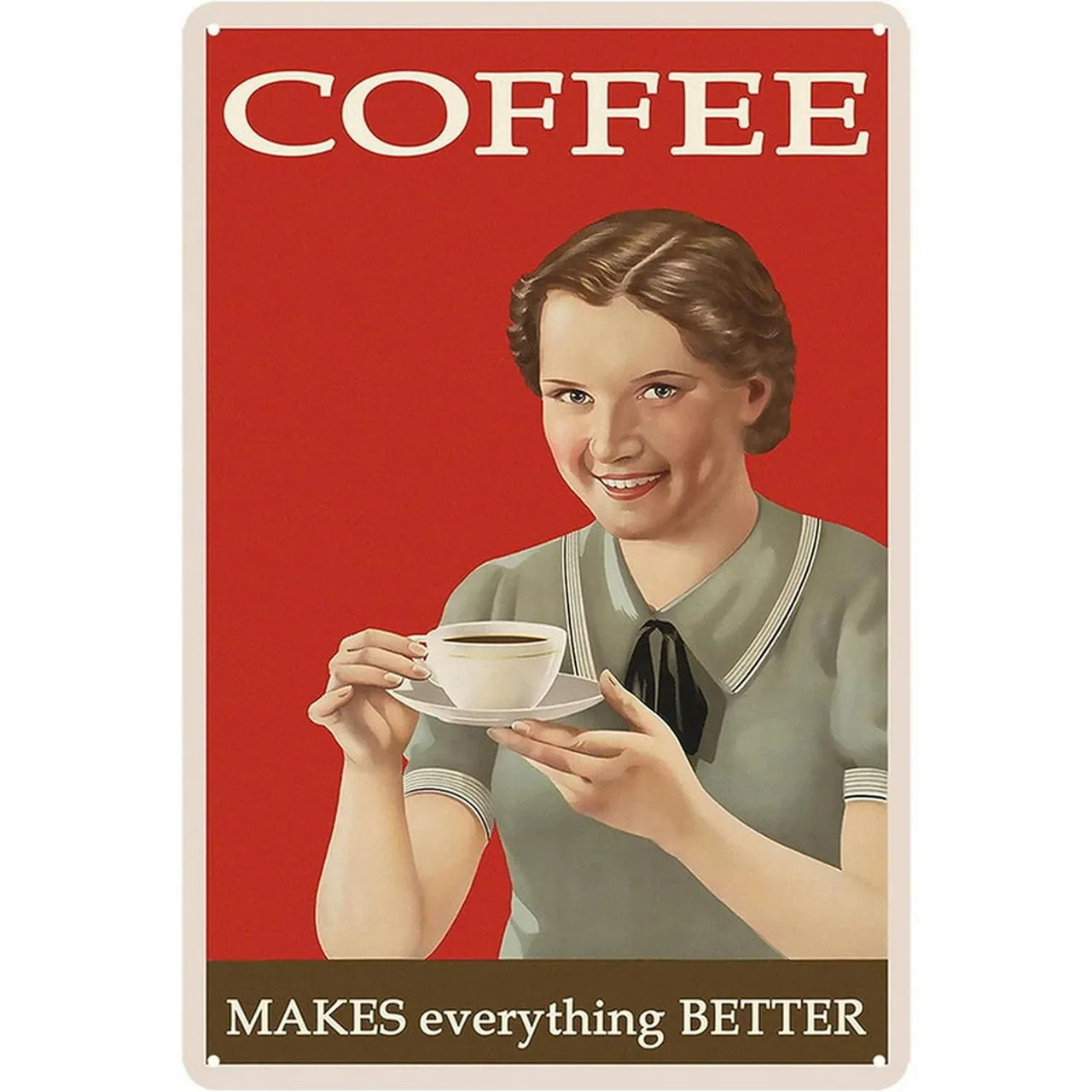 affiche poster cuisine retro