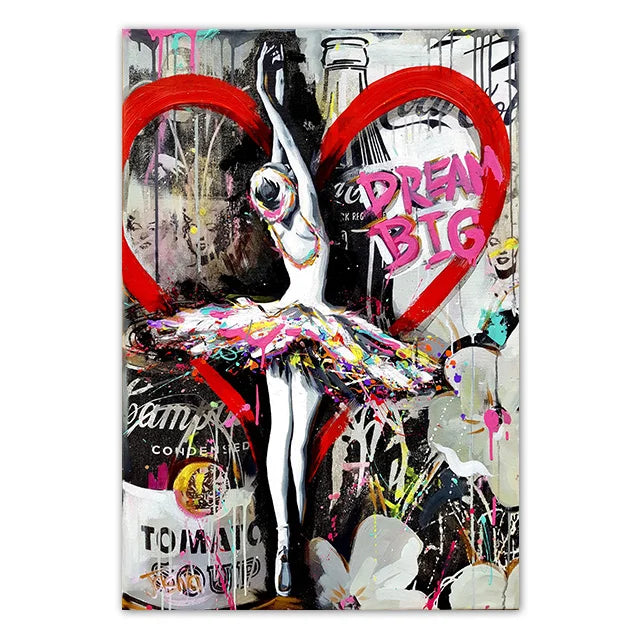 affiche poster grand format art de rue
