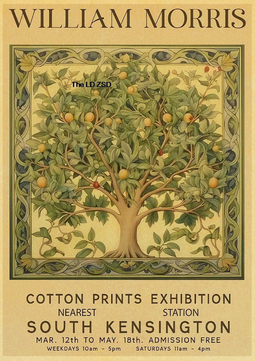 affiche poster nature vintage