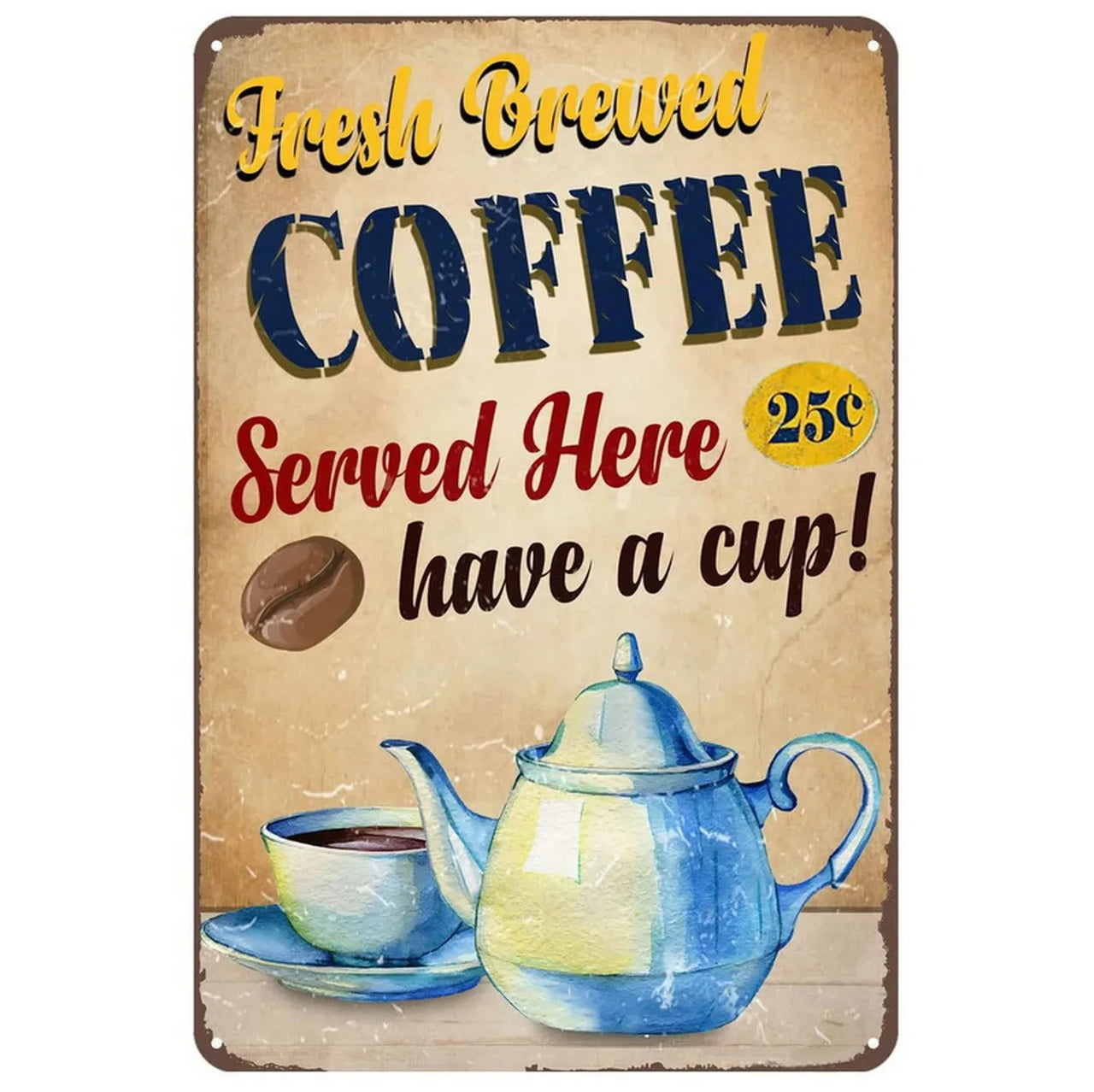 affiche poster cuisine retro
