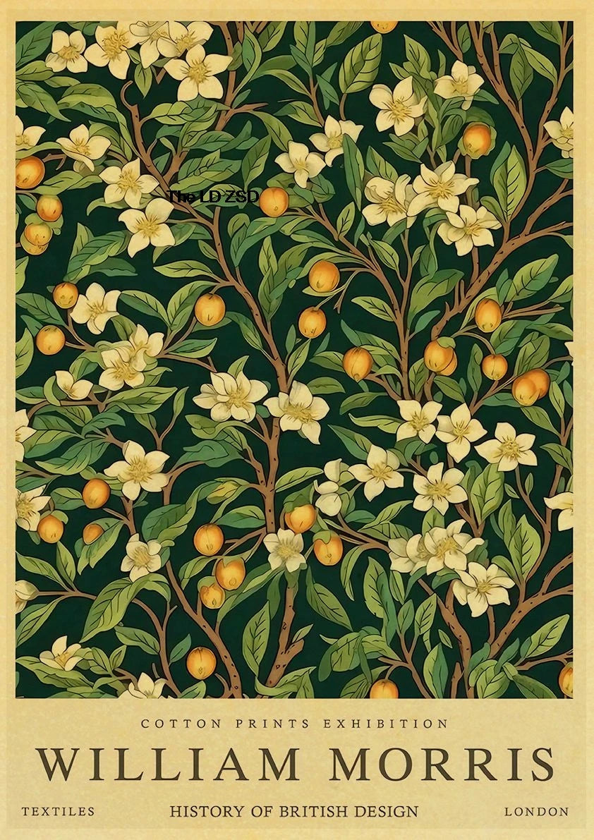 affiche poster nature vintage