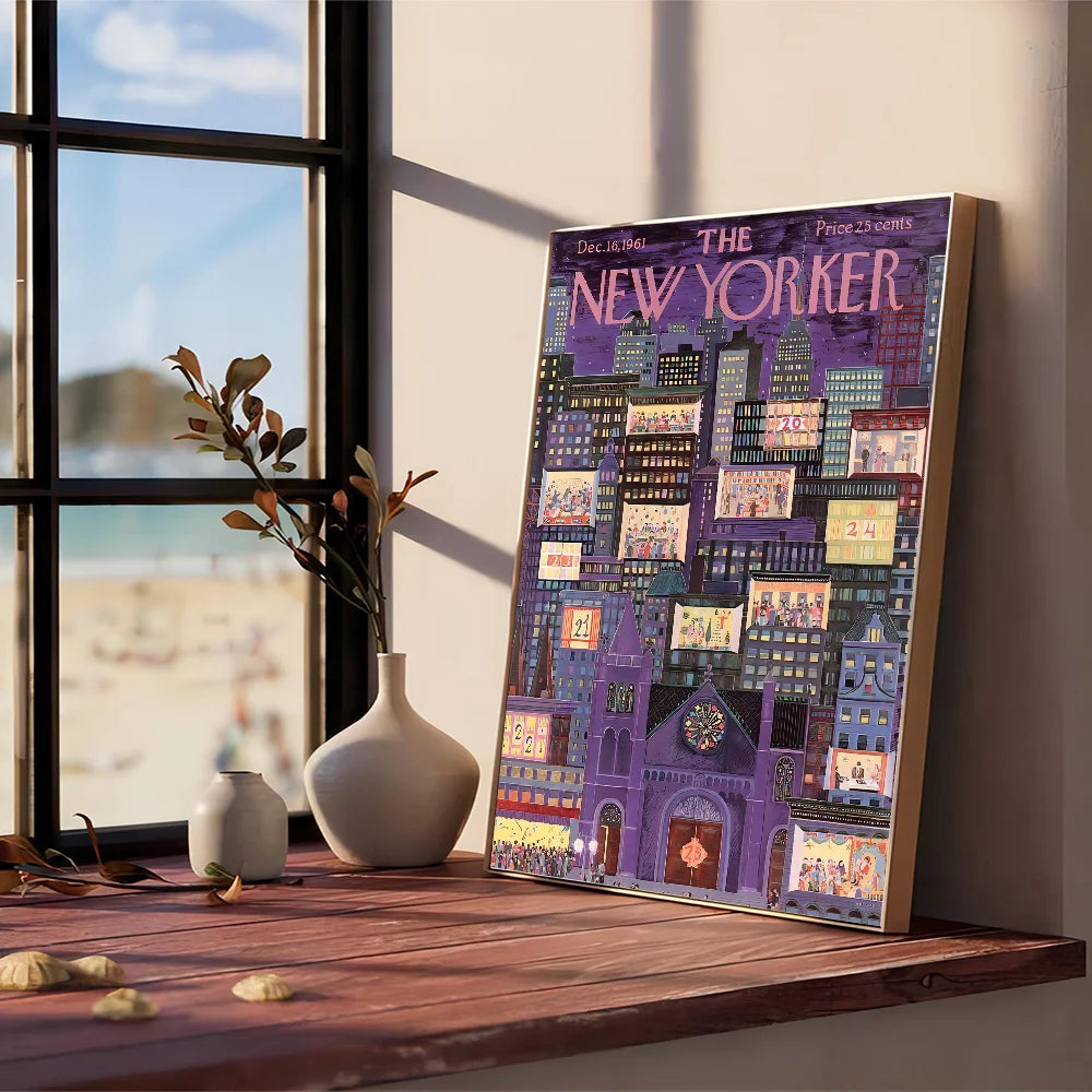 affiche poster retro New York