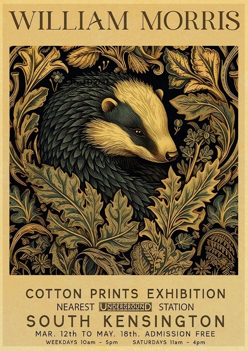 affiche poster nature vintage