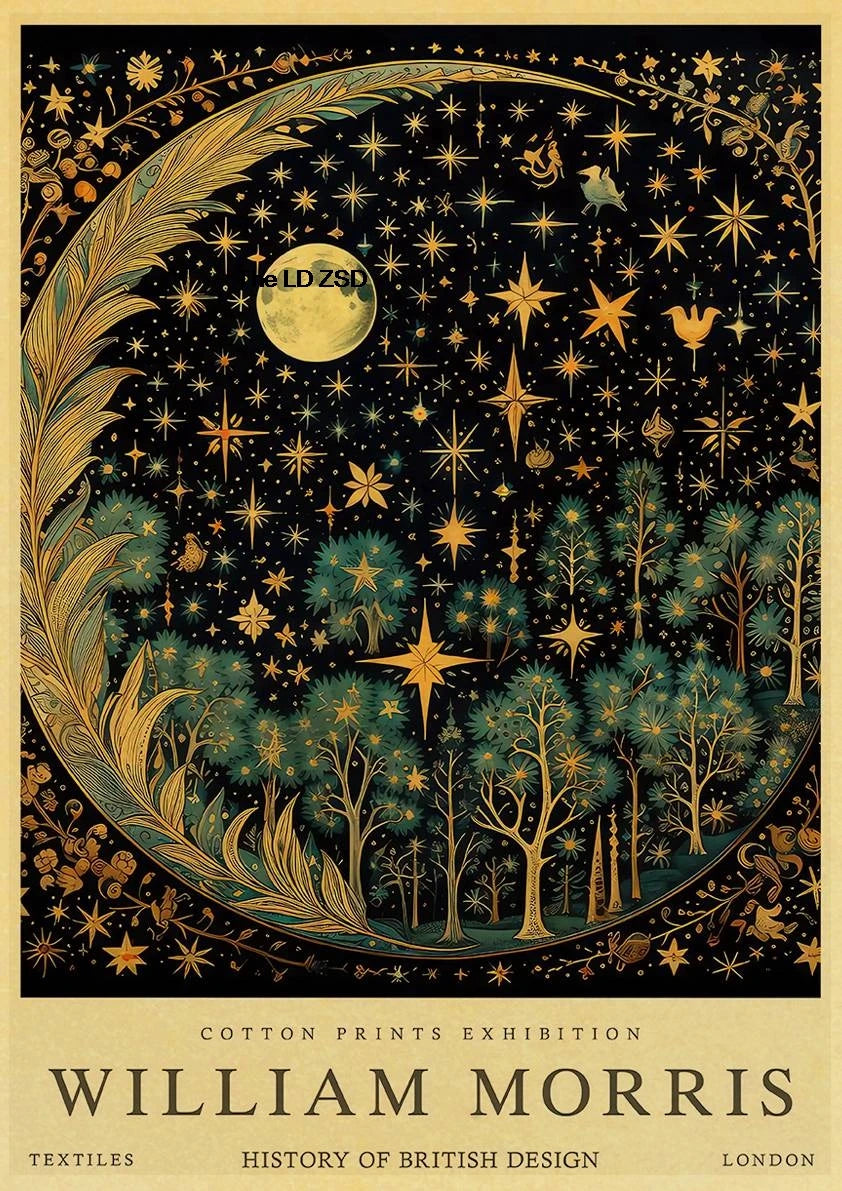 affiche poster nature vintage