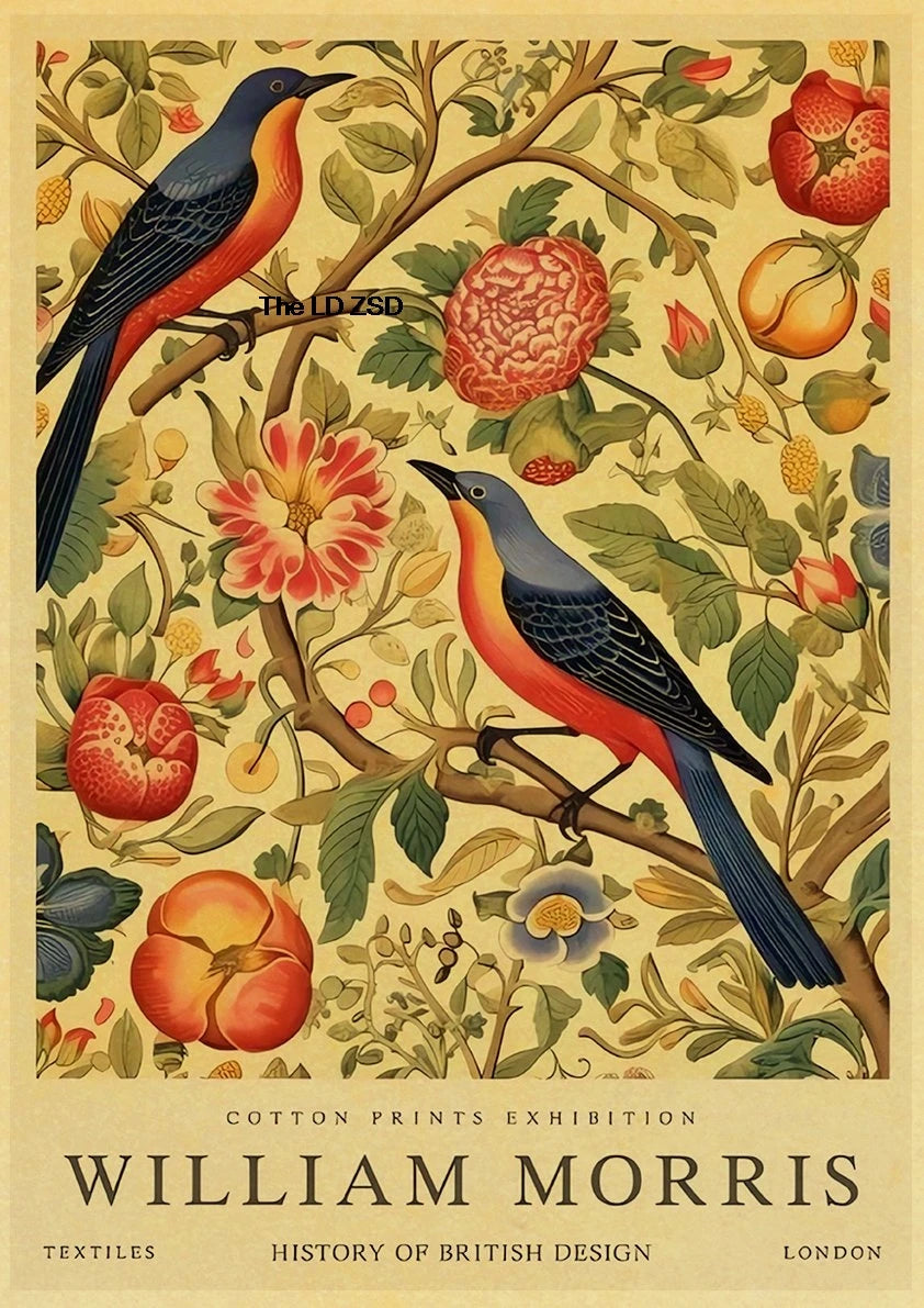 affiche poster nature vintage