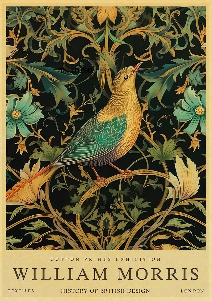 affiche poster nature vintage