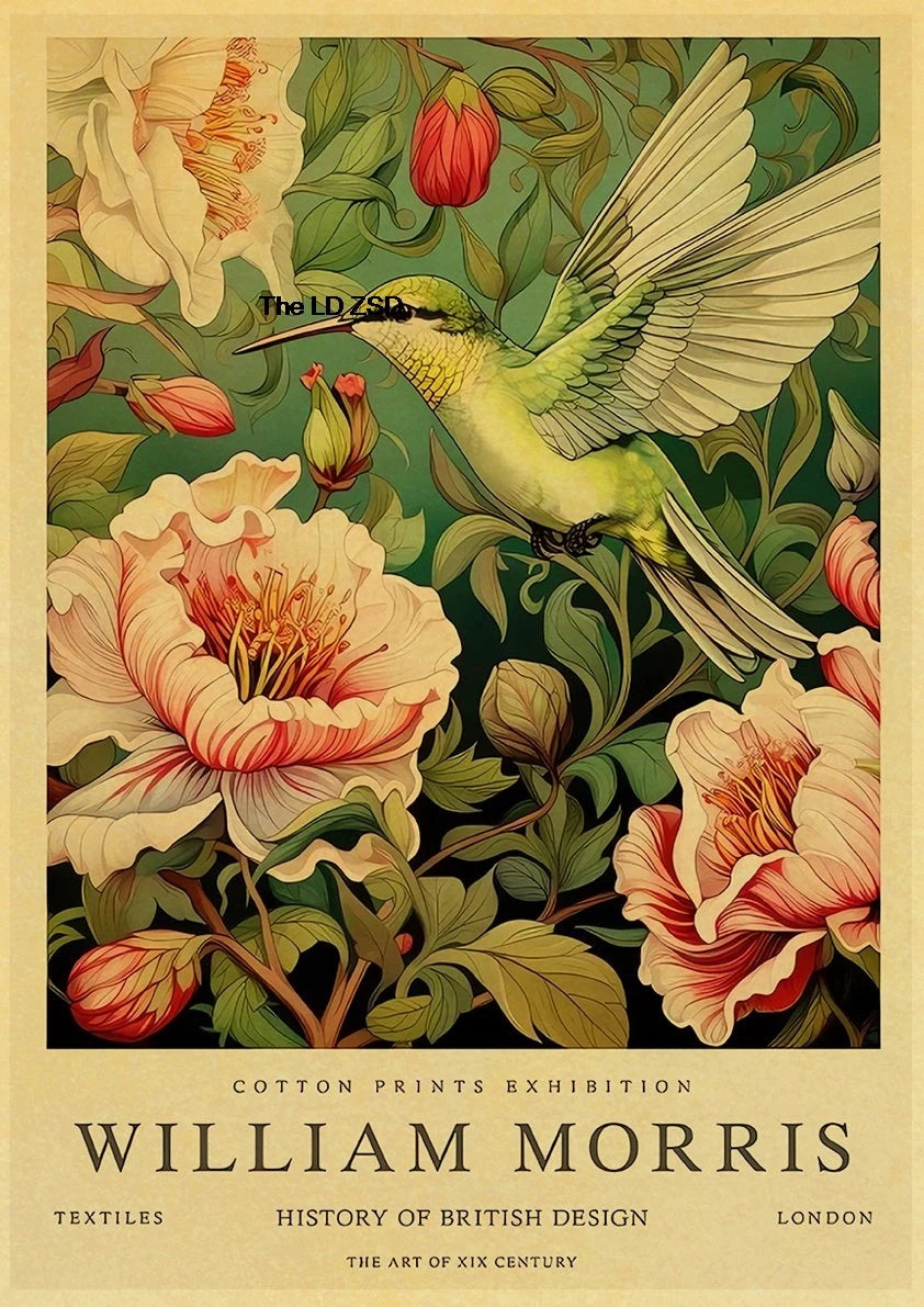affiche poster nature vintage