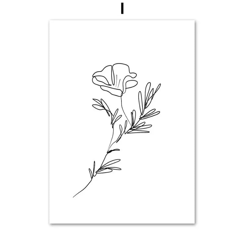 affiche poster noir et blanc design