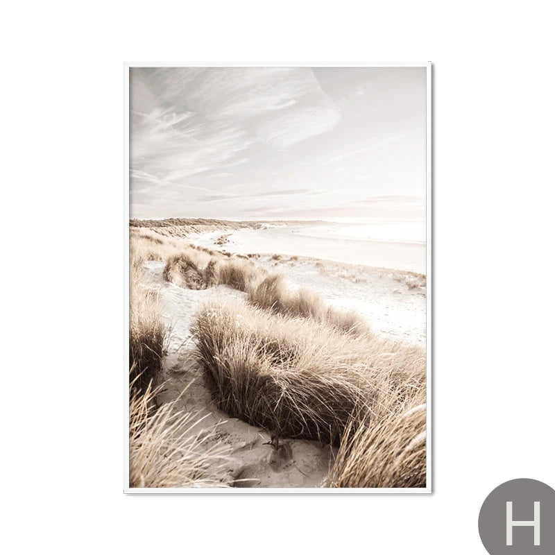 affiche poster nature beige