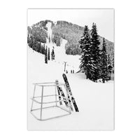 Thumbnail for affiche poster montagne noir et blanc