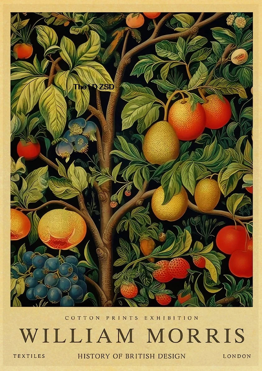 affiche poster nature vintage