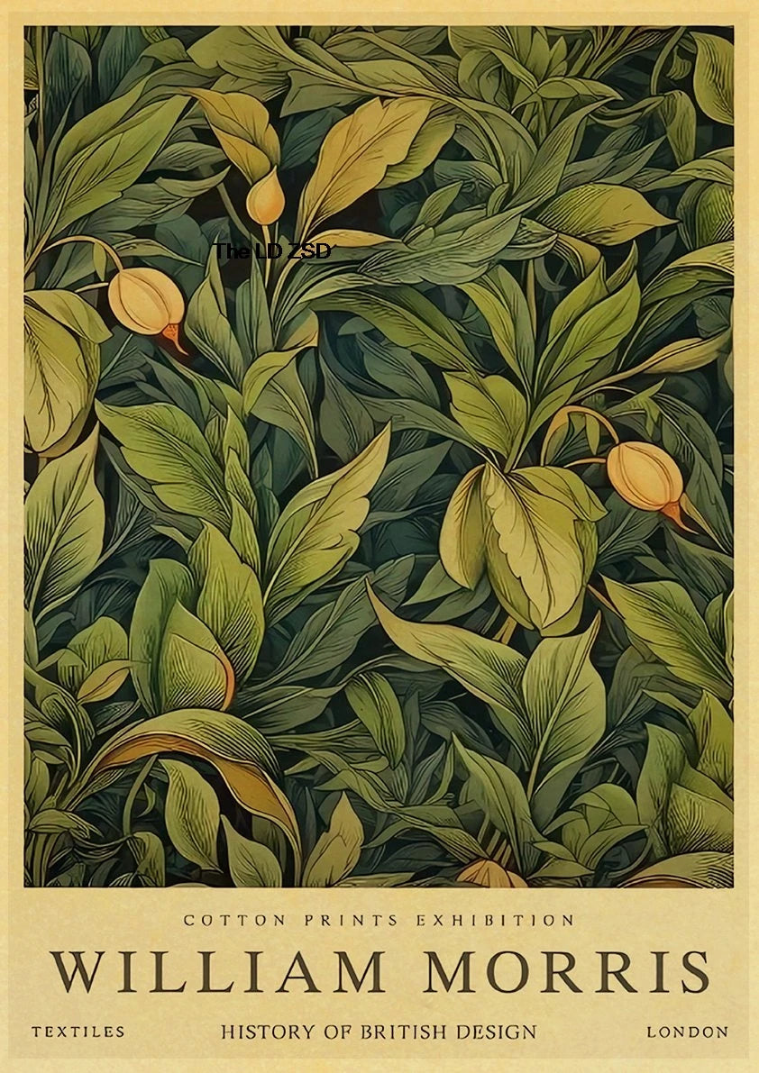 affiche poster nature vintage
