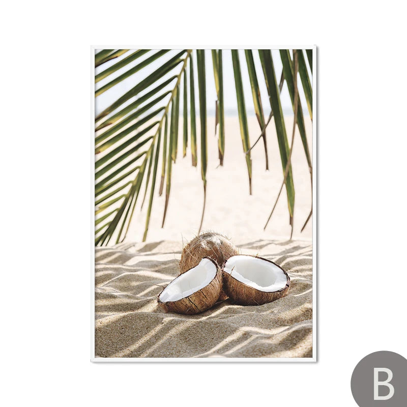 affiche poster nature beige