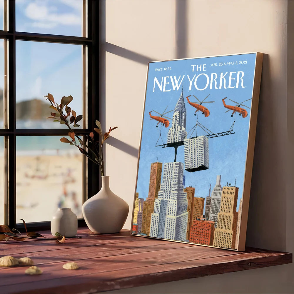 affiche poster retro New York