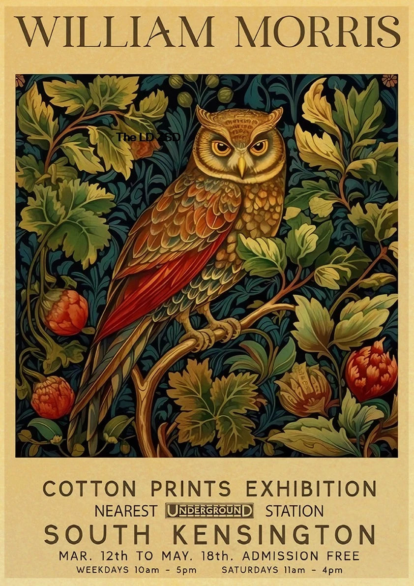 affiche poster nature vintage