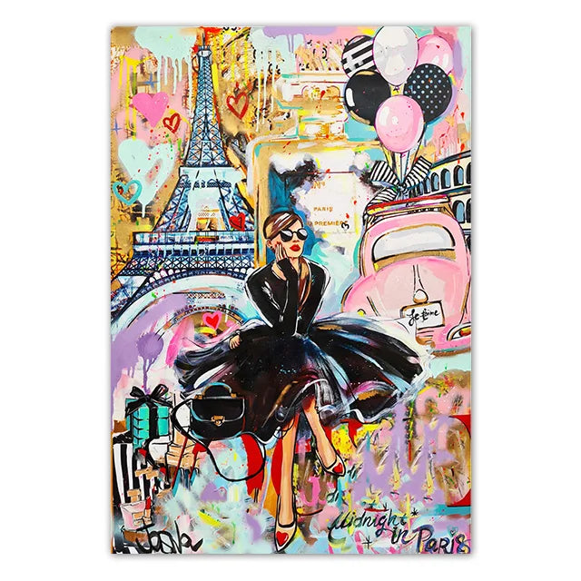 affiche poster grand format art de rue