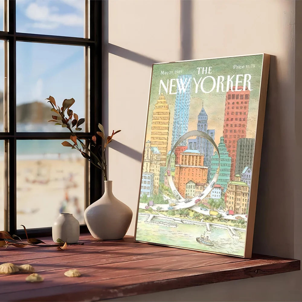 affiche poster retro New York