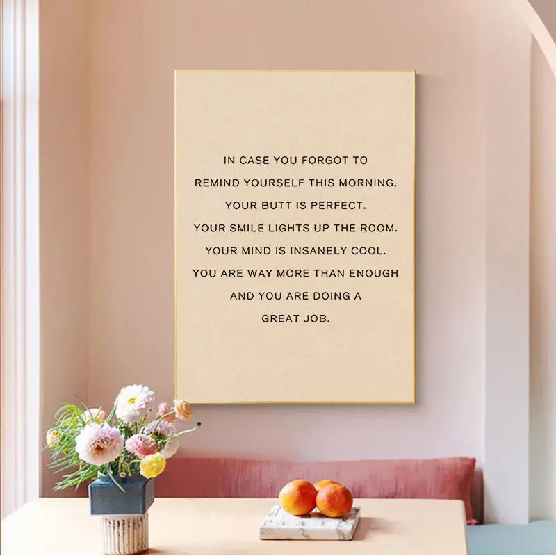 affiche poster noir et blanc citation