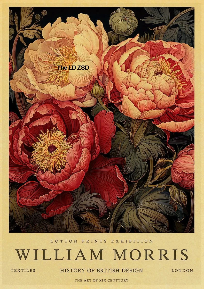 affiche poster nature vintage