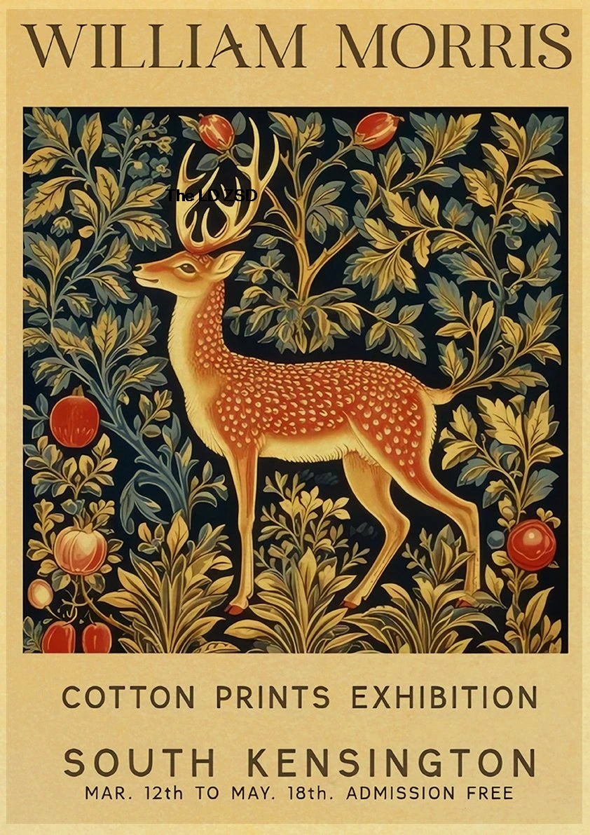affiche poster nature vintage