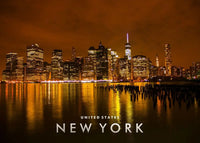 Thumbnail for affiche poster New York paysage