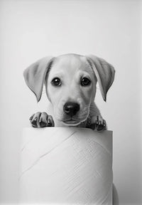 Thumbnail for affiche poster noir et blanc animaux