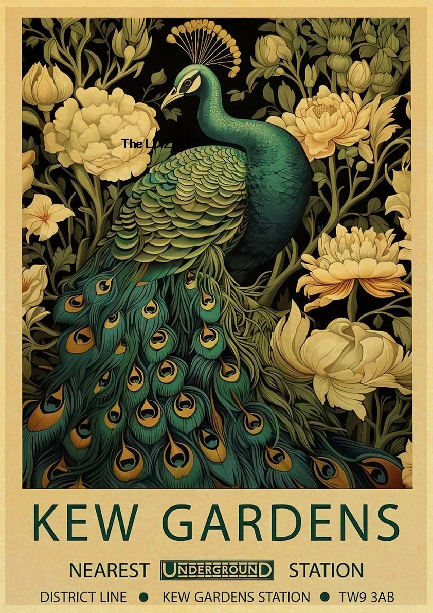 affiche poster nature vintage