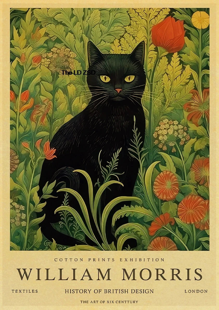 affiche poster nature vintage