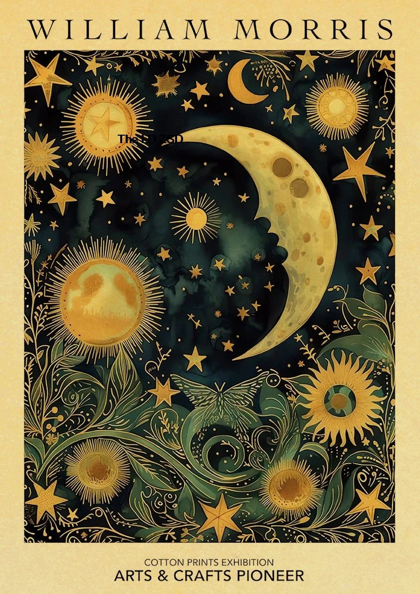 affiche poster nature vintage