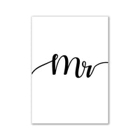 Thumbnail for affiche poster noir et blanc amour